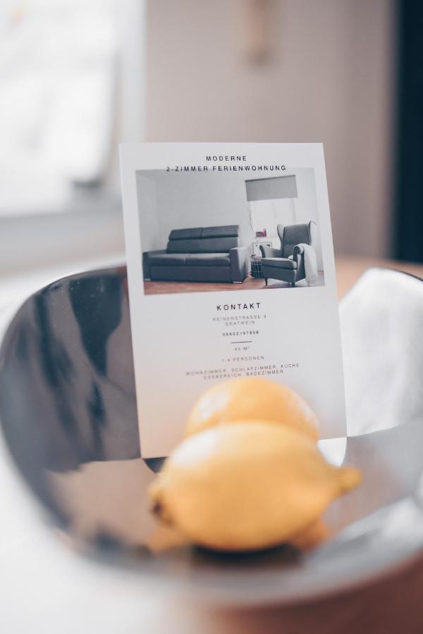 Moderne 2-Zimmer Wohnung Gratwein 外观 照片